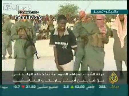 Public flogging in Somalia
