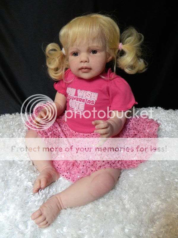 My Lil'Munchkins Reborn Louisa by J Delange Now Sweet Toddler Baby April Rayne