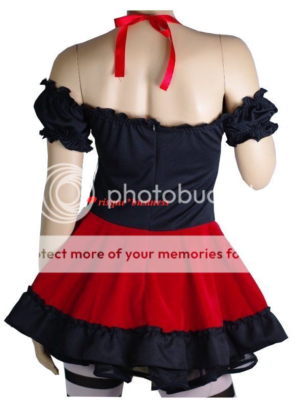 Alice in Wonderland Queen of Hearts Fancy Tutu Dress Halloween Costume